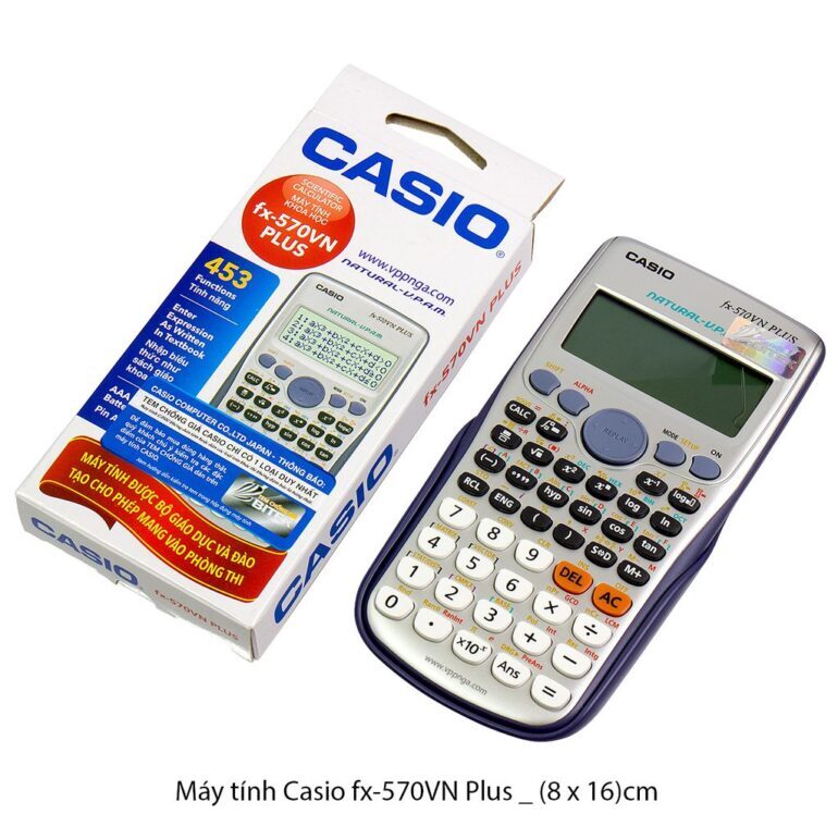 5 nguyên nhân và cách sửa lỗi máy tính Casio FX-570VN Plus bị chập chờn màn hình lúc lên lúc không