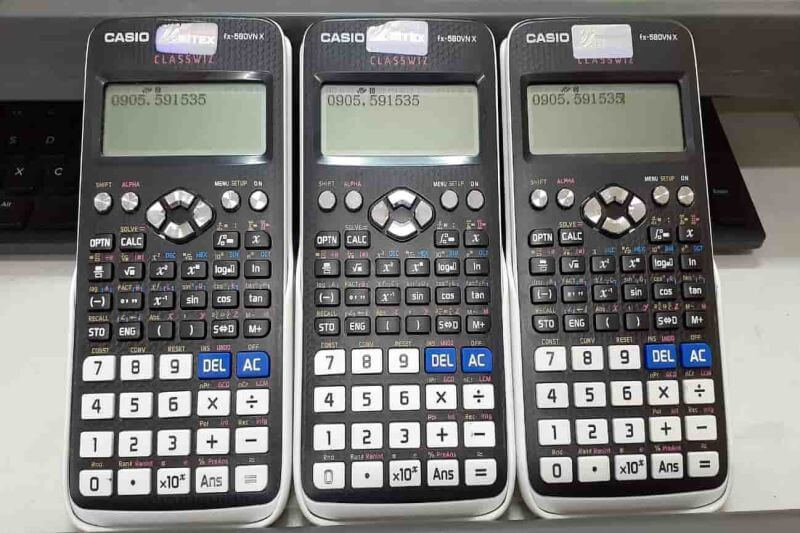 Cách tìm số dư trên máy tính Casio FX 580VNX chi tiết