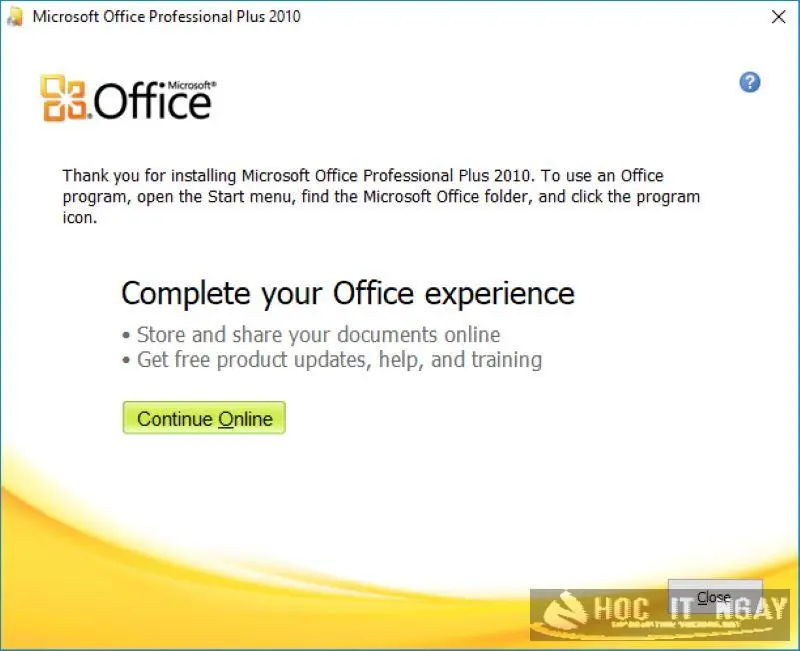 Download Microsoft Office 2010, Tải Office 2010 64bit Full Crack - Hocitngay