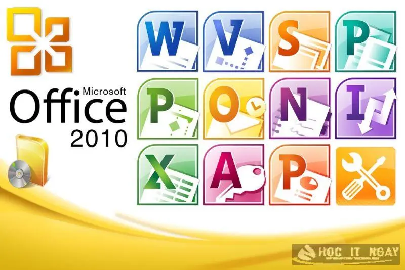 Download Microsoft Office 2010, Tải Office 2010 64bit Full Crack - Hocitngay