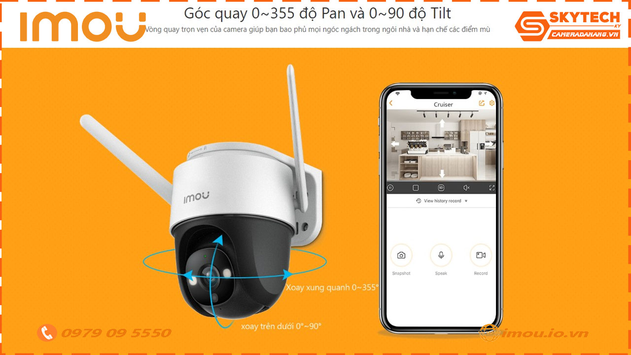 Camera Imou ngoài trời 2MP Cruiser IPC-S22FP