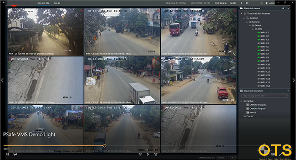 Phần mềm Quản lý camera tập trung