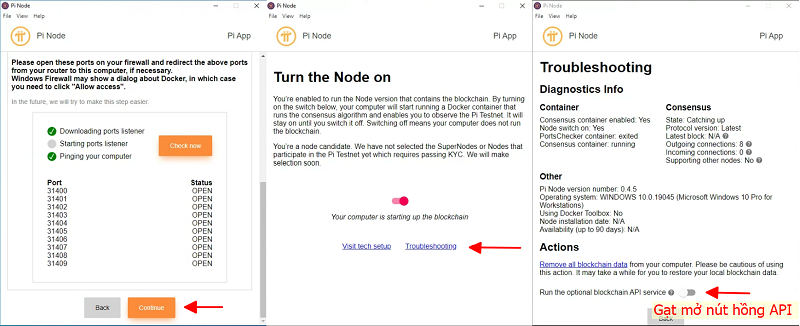 HƯỚNG DẪN CÀI ĐẶT PI NODE - PI NETWORK