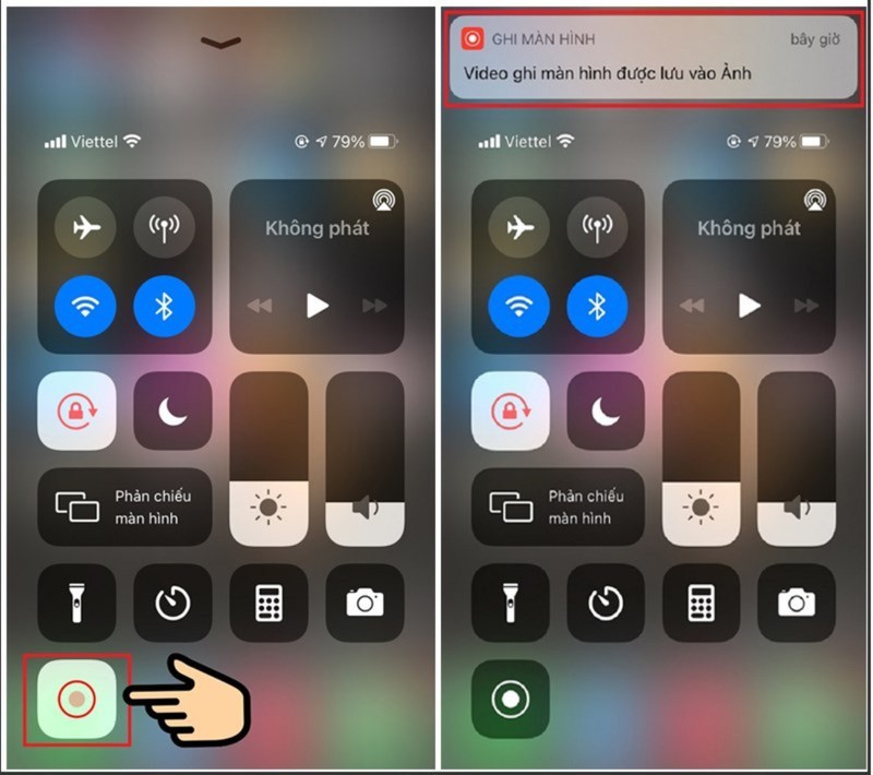 Cách quay màn hình điện thoại iPhone, Android siêu đơn giản