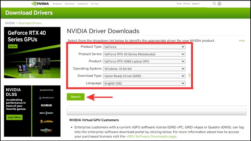 8 Cách sửa lỗi NVIDIA Display Settings Are Not Available hiệu quả - Thegioididong.com