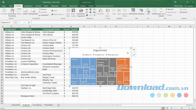 Microsoft Excel 2016 16.0 Tạo và làm việc với bảng tính Excel