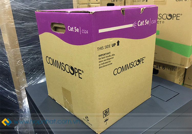 Cáp mạng Cat5e FTP Commscope, Cáp mạng Cat5e FTP, Cáp mạng chống nhiễu COMMSCOPE P/N: 219413-2