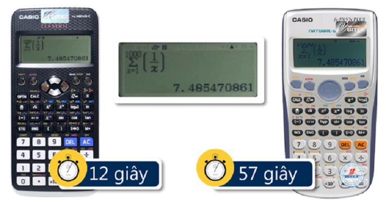 Giá máy tính cầm tay Casio Fx-580VN X dưới 800.000đ - Lựa chọn tốt cho học sinh cấp 2, 3