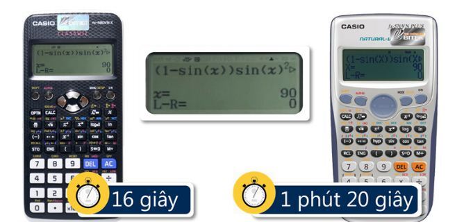 So sánh máy tính Casio FX tiếng Việt 580VN X và 570VN Plus: Nên chọn mua loại nào thì tốt hơn?