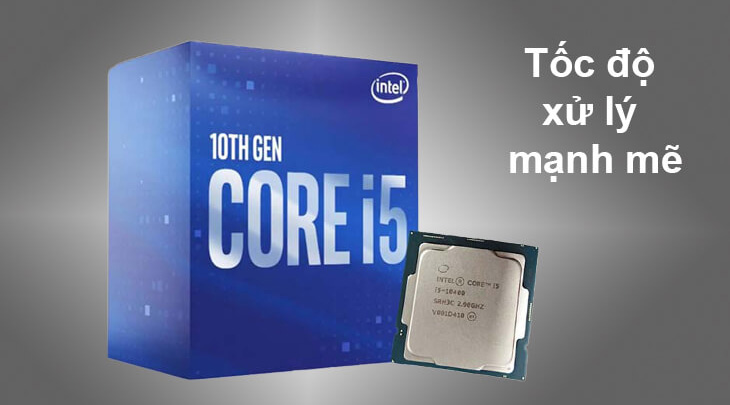 CPU Intel Core i5 10400 (Intel LGA1200 - 6 Core - 12 Thread - Base 2.9Ghz - Turbo 4.3Ghz - Cache 12MB)