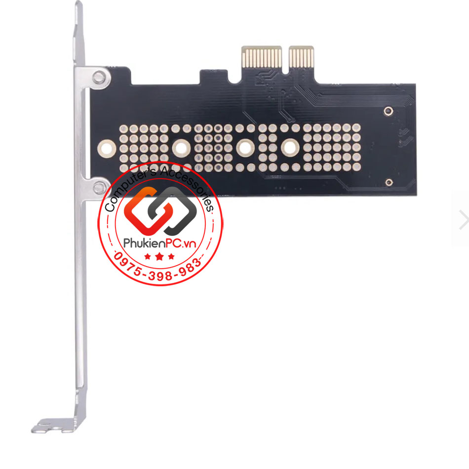 Card gắn ổ cứng SSD M2 PCIe NVMe 2280 to PCI-E 1X GEN3 GEN4 GEN5