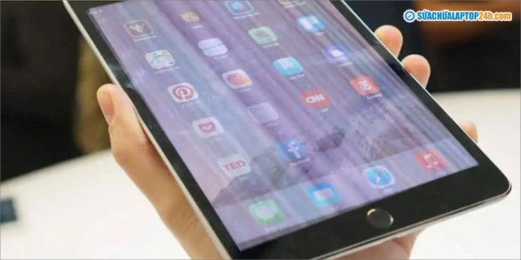 Cấp cứu màn hình iPad bị nhòe màu, loang màu tại nhà