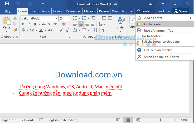 Microsoft Office 2016 2202 (16.0.14931.20132) Bộ ứng dụng văn phòng 2016 cho Windows