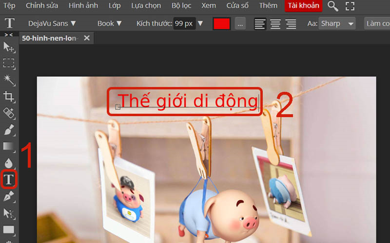 Hướng dẫn cách sử dụng Photoshop online cơ bản, chỉnh sửa ảnh dễ dàng - Thegioididong.com