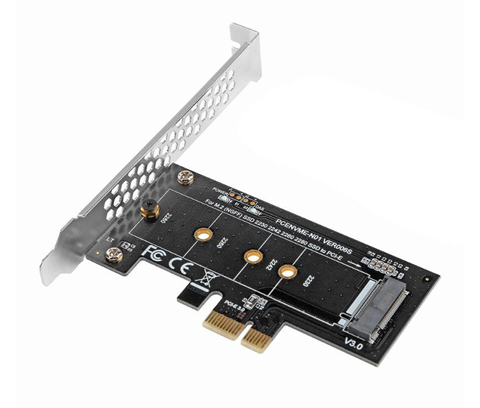 Card gắn ổ cứng SSD M2 PCIe NVMe 2280 to PCI-E 1X GEN3 GEN4 GEN5