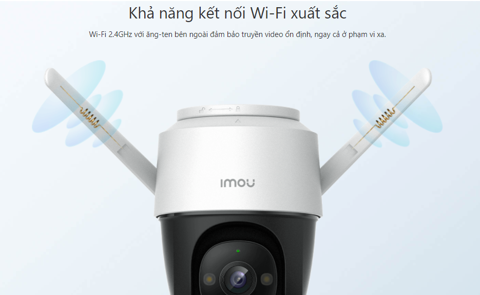 Camera IP Wifi PTZ IMOU S42FP 4.0 Megapixel, Camera ngoài trời 360 | Viethansecurity