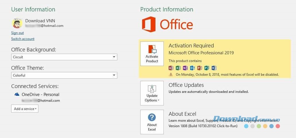 Microsoft Office 2019 Bộ ứng dụng văn phòng Office 2019