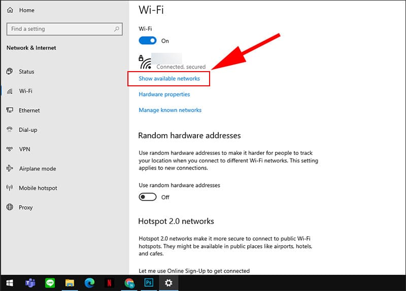 Hướng dẫn kết nối wifi cho laptop Windows 10 và Windows 11