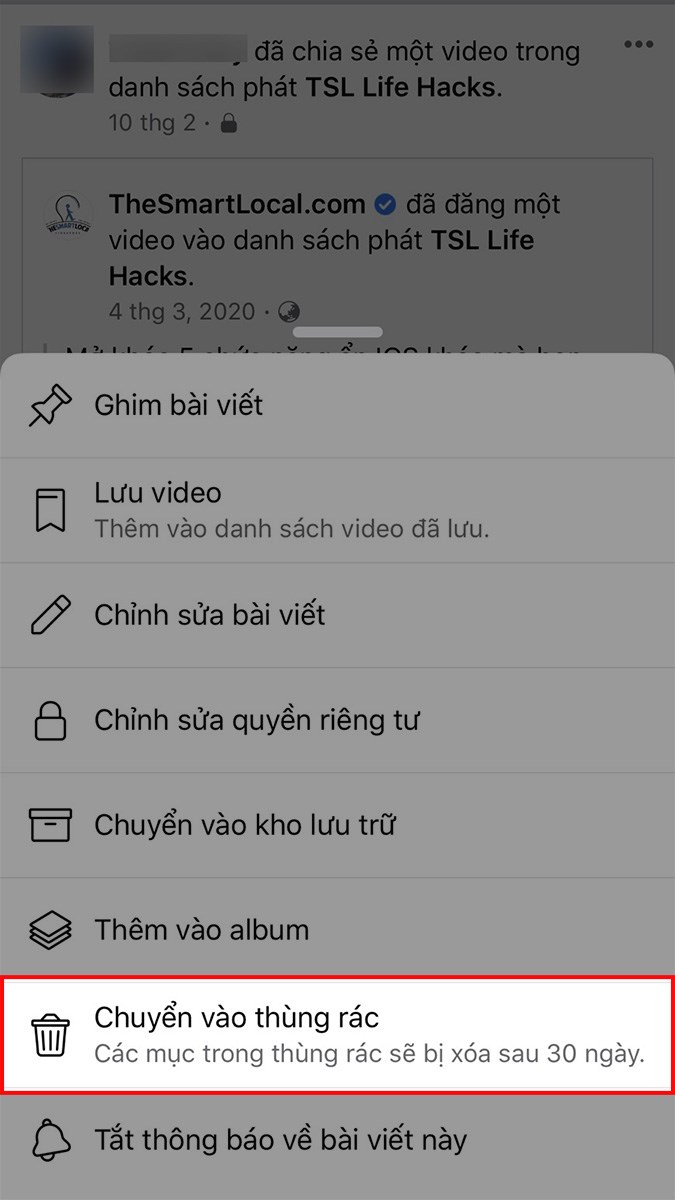 Thùng rác Facebook ở đâu? 4 cách vào thùng rác trên Facebook