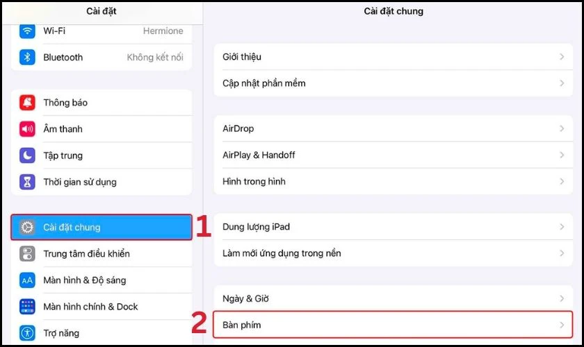 Nguyên nhân bàn phím iPad bị thu nhỏ và cách khắc phục