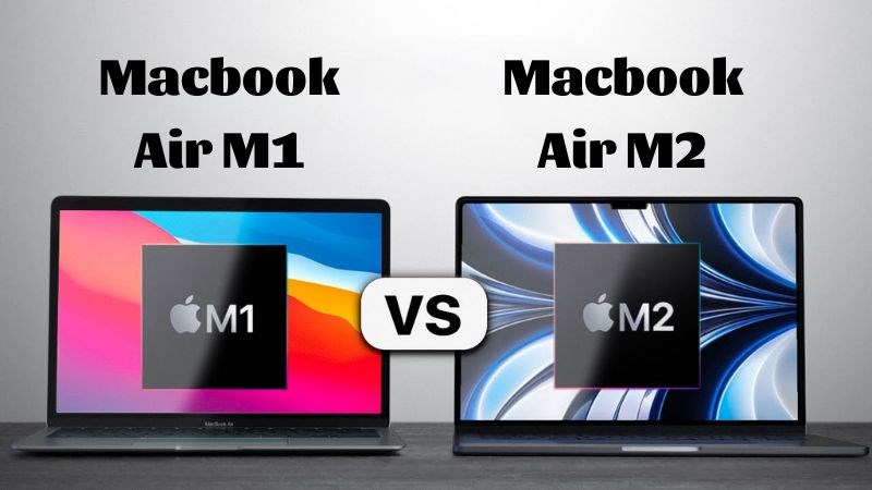 So sánh thiết kế MacBook Air M2 và MacBook Air M1 - Có gì khác biệt? - Thegioididong.com