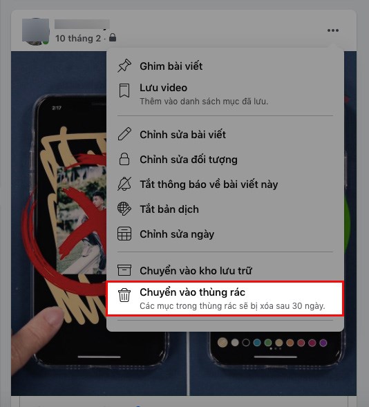 Thùng rác Facebook ở đâu? 4 cách vào thùng rác trên Facebook