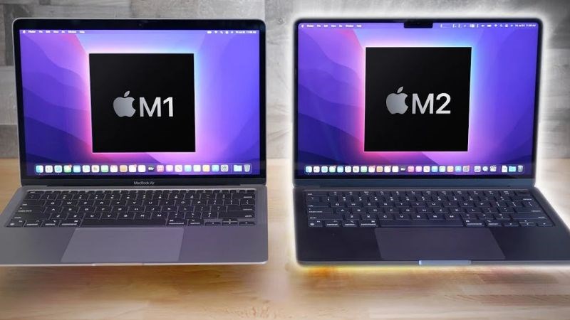 So sánh thiết kế MacBook Air M2 và MacBook Air M1 - Có gì khác biệt? - Thegioididong.com