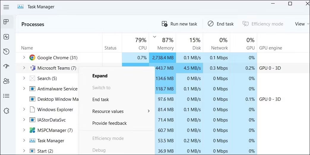 Cách khắc phục mức sử dụng GPU tăng đột biến lên 100% trên Windows