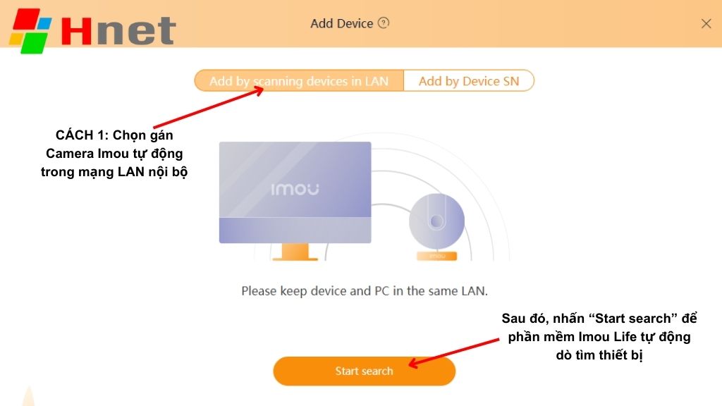 Hướng dẫn Tải Camera Imou trên máy tính PC, Laptop tại nhà