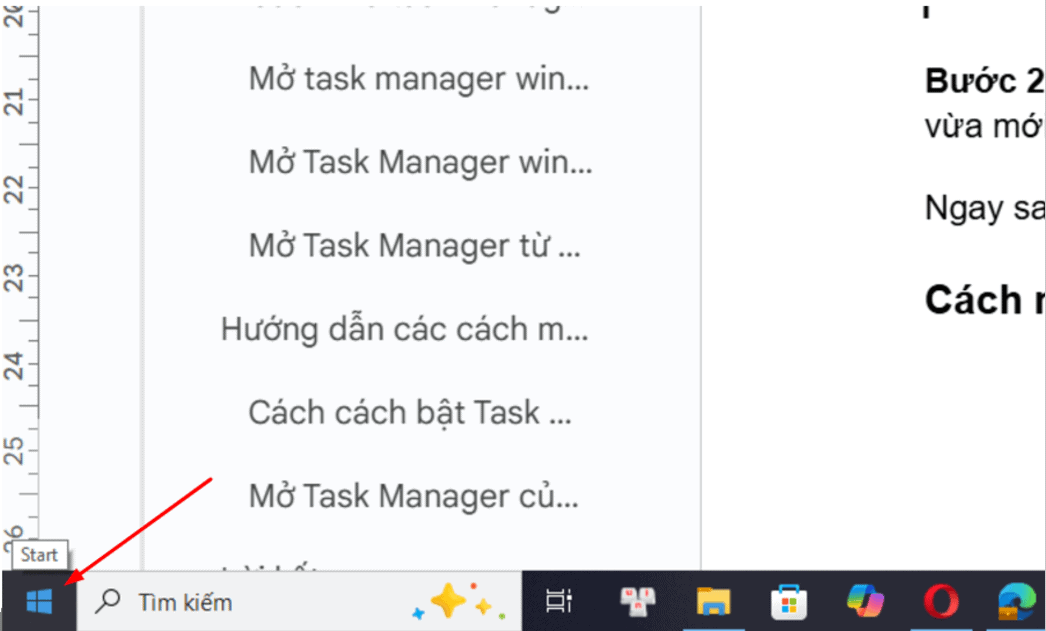 Tổng hợp 12 cách mở Task Manager Win 11 chi tiết và nhanh chóng