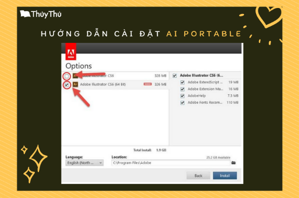 Hướng dẫn tải và cài đặt phần mềm thiết kế đồ họa Adobe Illustrator Portable mới nhất