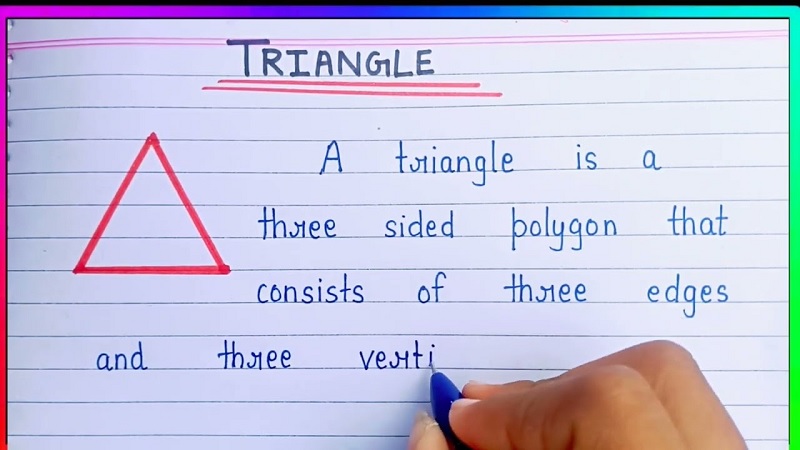 Hình tam giác tiếng Anh là gì? Tổng hợp từ vựng về hình tam giác tiếng Anh chi tiết
