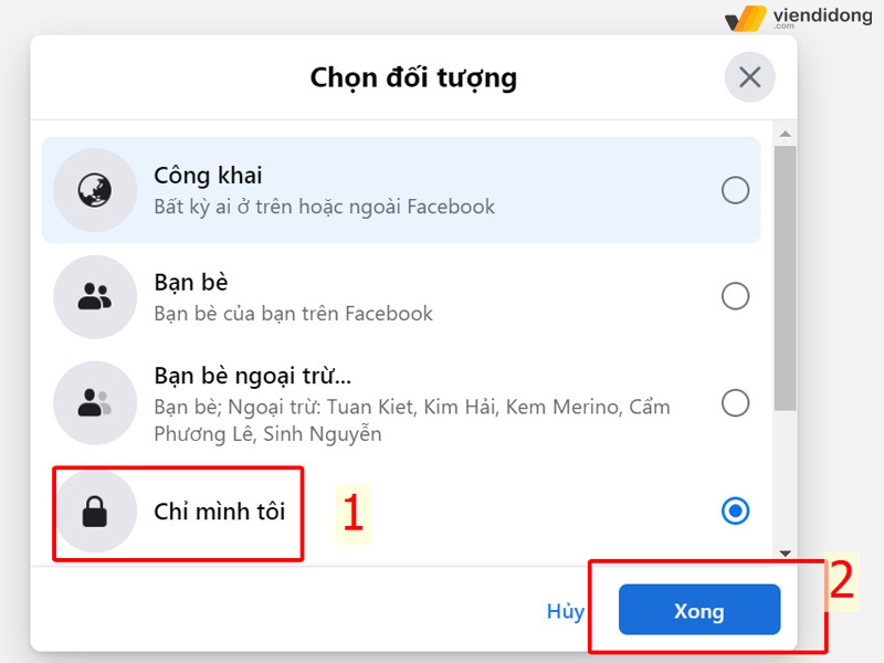 Cách ẩn hình ảnh trên Facebook bằng điện thoại, máy tính dễ dàng