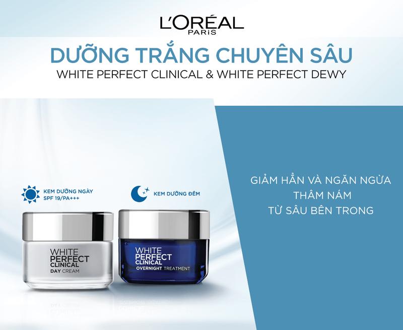 Kem L'Oreal Ban Ngày Chứa Vitamin B3 Dưỡng Trắng Da Mờ Nám 50ml