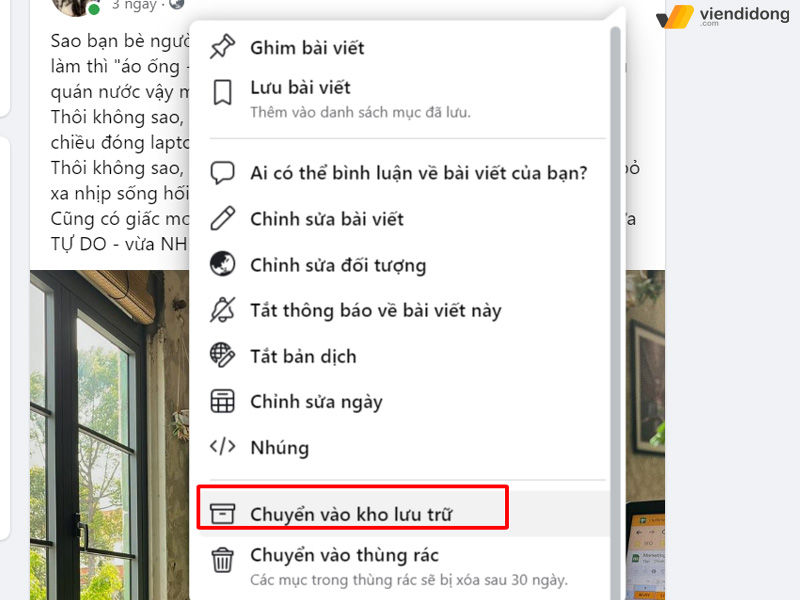 Cách ẩn hình ảnh trên Facebook bằng điện thoại, máy tính dễ dàng