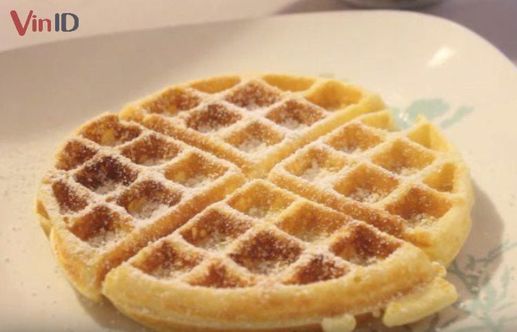 Tung 3 tuyệt chiêu cách làm bánh tổ ong - bánh Waffle nướng giòn ngon, thơm nức mũi