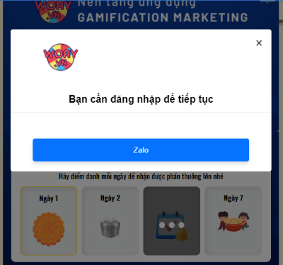 Tăng tương tác thường xuyên với game điểm danh mới tinh trên WOAY