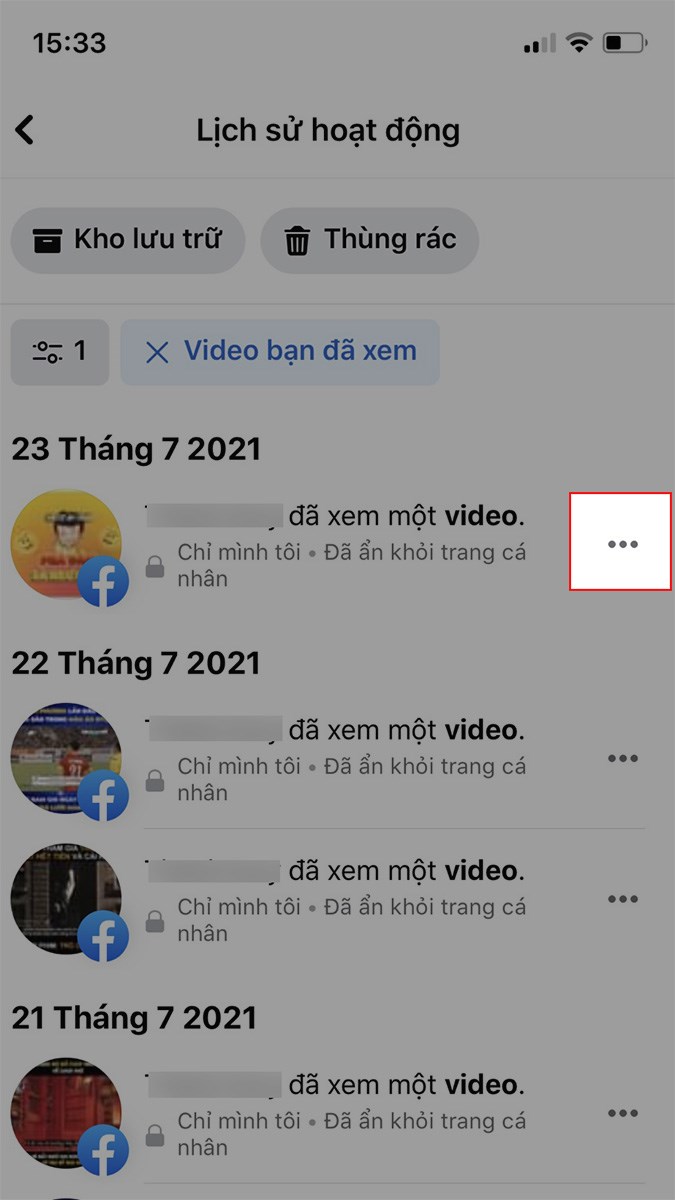 2 cách xóa video đã xem trên Watch Facebook nhanh, đơn giản