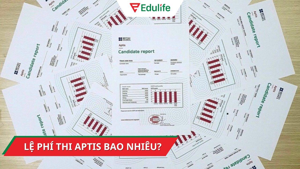 Bảng giá lệ phí thi Aptis cập nhật mới nhất 2025