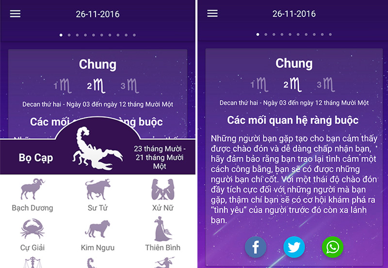 5 ứng dụng xem tử vi hay, chính xác bạn nên sử dụng