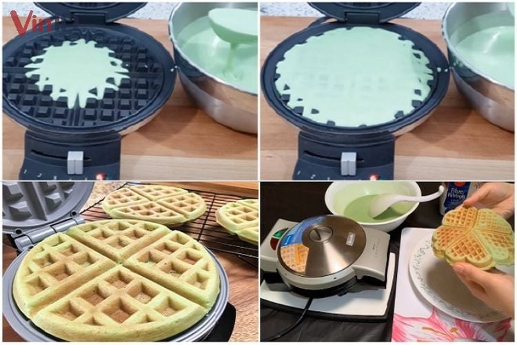 Tung 3 tuyệt chiêu cách làm bánh tổ ong - bánh Waffle nướng giòn ngon, thơm nức mũi