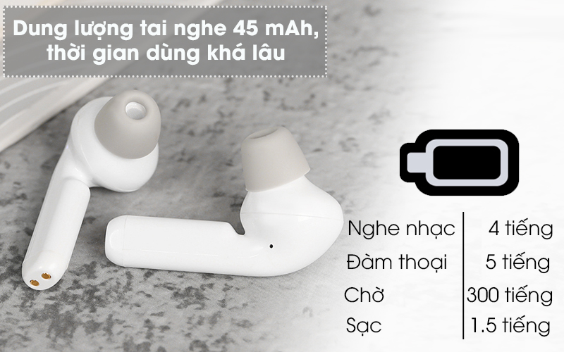 Tai nghe Bluetooth True Wireless Mozard AT15