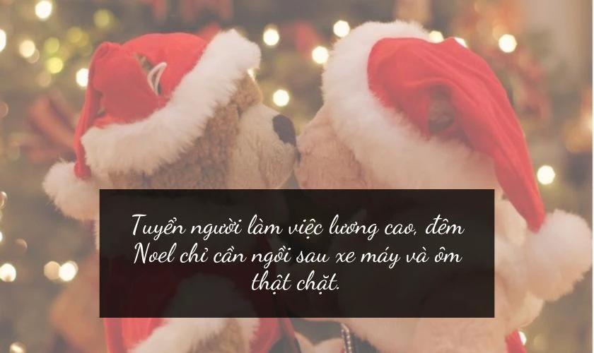 199+ STT Noel hài hước, STT thả thính Noel hay nhất