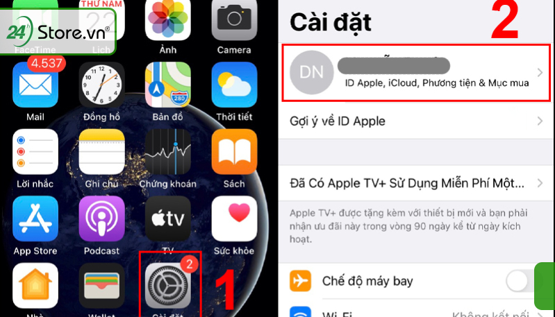 Cách chuyển vùng iPhone sang Trung Quốc, Pháp, Mỹ, Hàn, Nhật