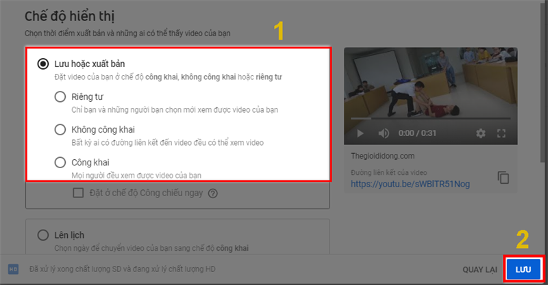 Cách tải video nhạc, phim,... từ máy tính lên Youtube đơn giản nhất