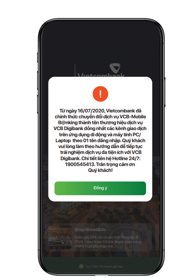 Hướng dẫn tải, đăng kí, sử dụng app Vietcombank Digibank mới nhất