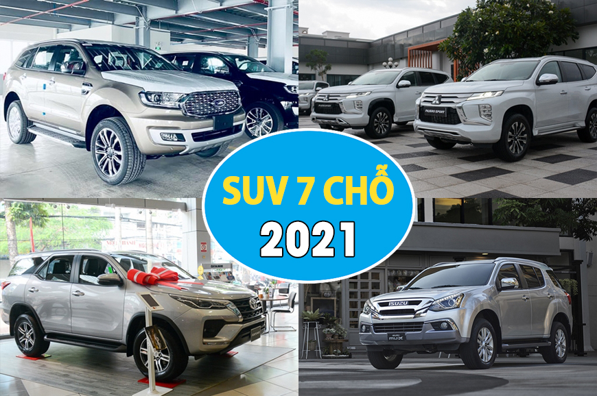 SUV 7 chỗ: VinFast Lux SA2.0 ‘lần cuối tỏa sáng’, Ford Everest chưa thể vượt Toyota Fortuner