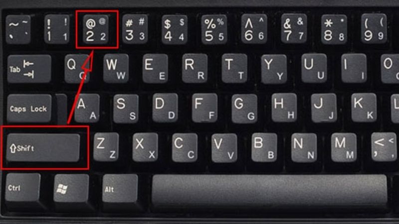 Cách gõ chữ a còng @, sửa lỗi không gõ được a còng @ trên Windows 10